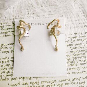 Kendra Scott Phoenix Vintage Gold Ear Climber Earrings